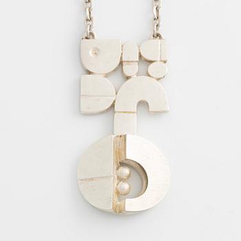 Jorma Laine, collier, silver, Finland.