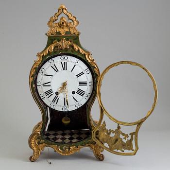 A Swedish Rococo 18th century bracket clock.