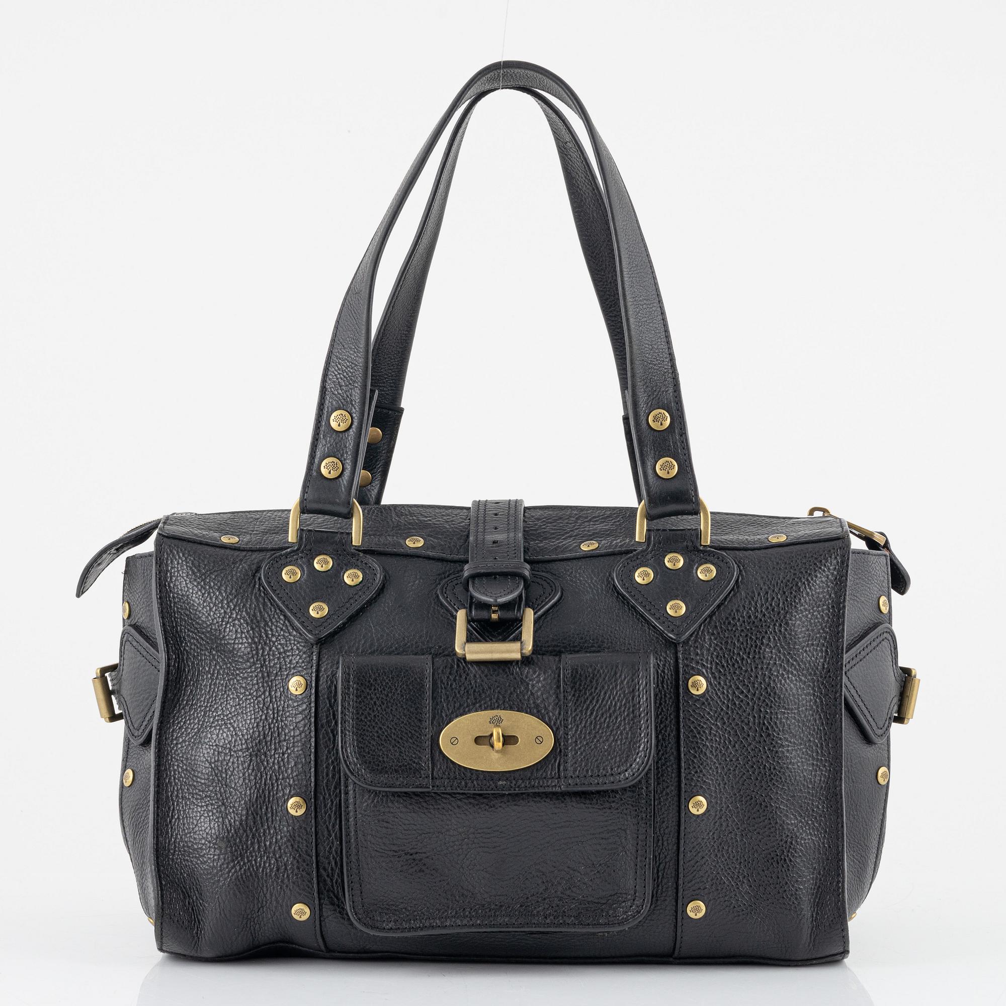 Mulberry, väska och plånbok.