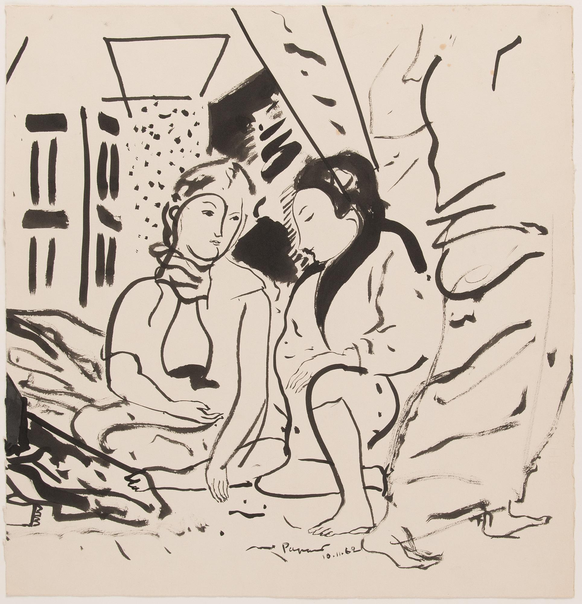 Max Papart, "Femmes d'Alger".