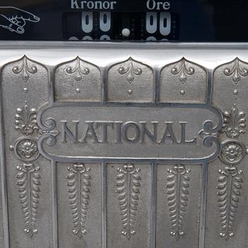 A 'National' cash register from USA, early 20th Century.