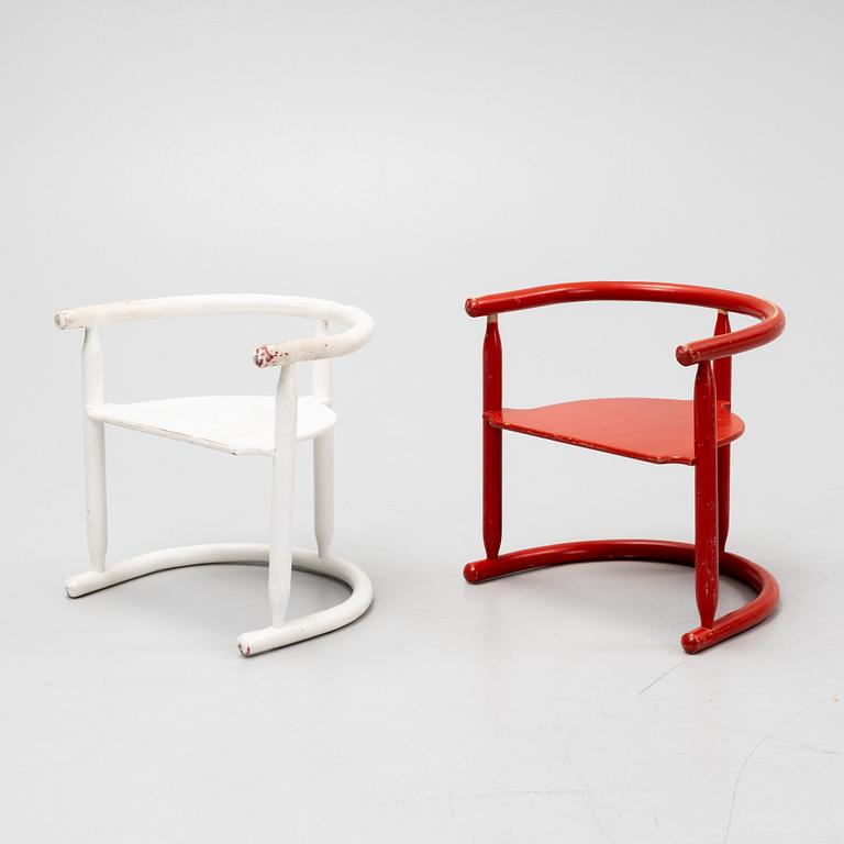 Karin Mobring, a three-piece children's furniture suite, 'Anna', IKEA.
