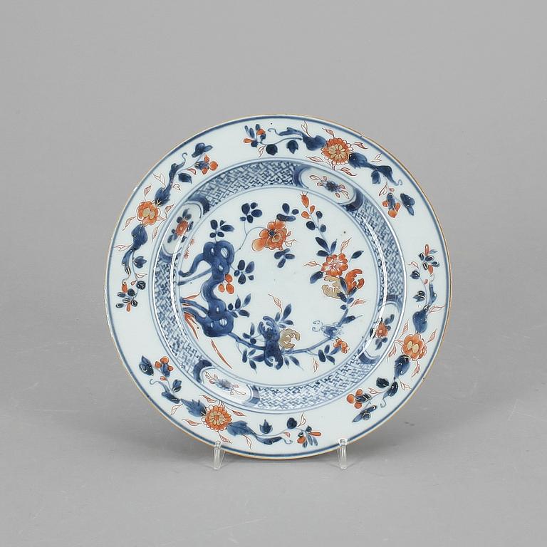 TALLRIKAR, 13 st, porslin, Kina, bla Xianqing.