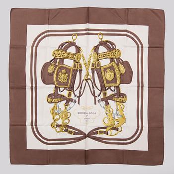 SCARF, Hermès, "Bride de Gala", issued 1957.