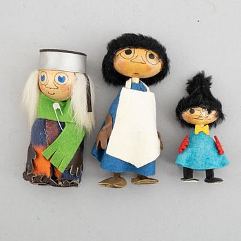 Atelier Fauni, Moomin figures (7 pcs).
