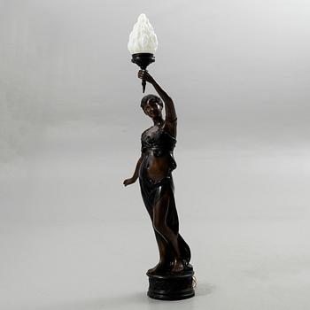Floor lamp, 20th century.