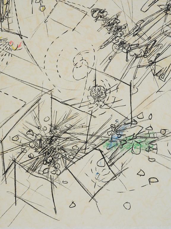 Roberto Matta, Komposition.