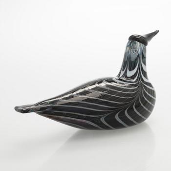 Oiva Toikka, glasfågel, signerad Oiva Toikka Nuutajärvi Notsjö, numrerad 926/5000.