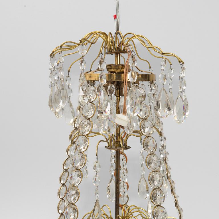 Chandelier, late 20th century.