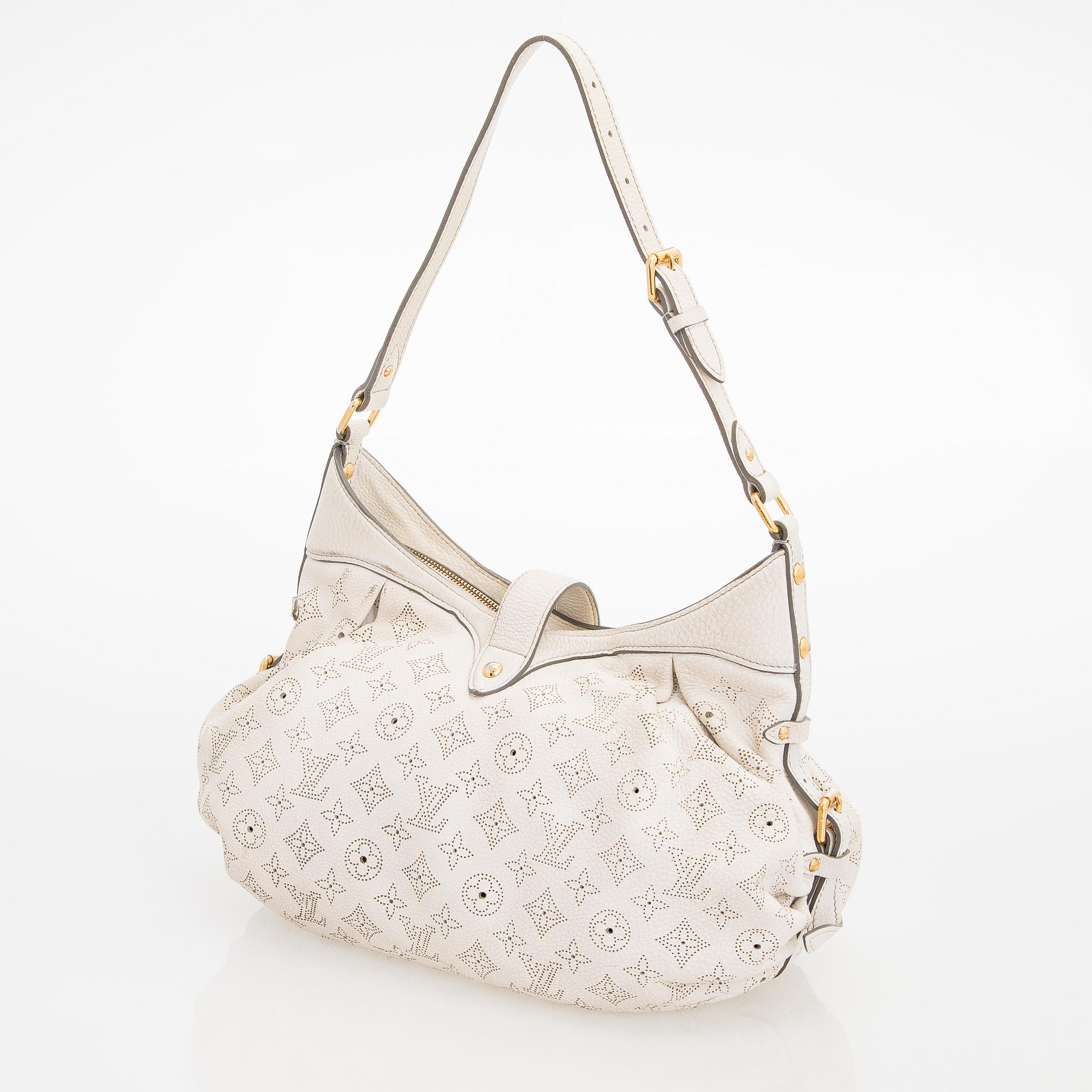 Louis Vuitton, a 'White Monogram Mahina XS' Bag.
