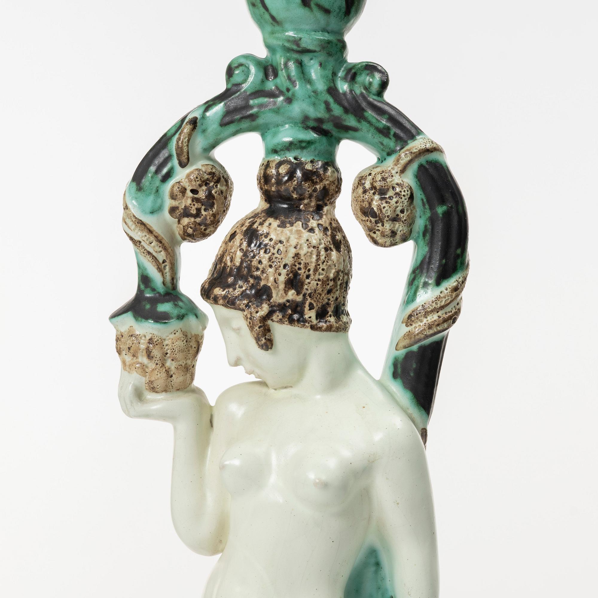 Table lamp, S:t Eriks Ceramic Factory, Uppsala, 1933-35.