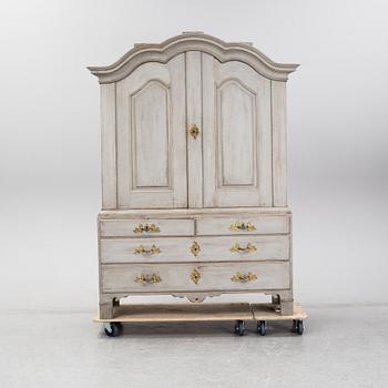 A rococo cabinet.