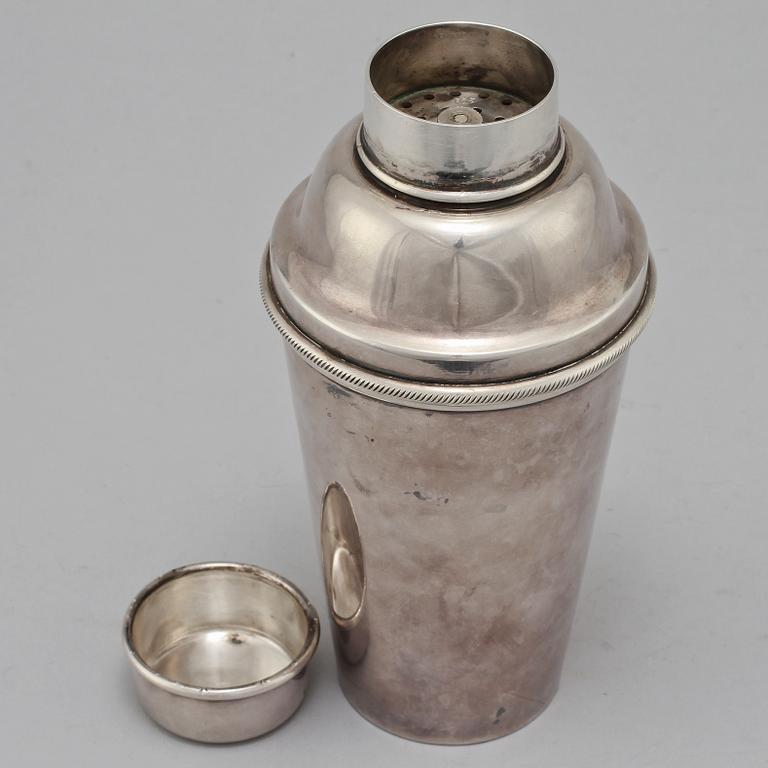 SHAKER, vitmetall, August Wellner Söhne, Original Wellner, Tyskland, 1900-tal.