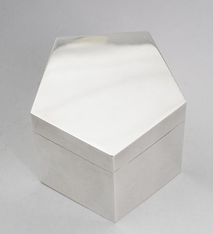 LOCKBURK, silver, Wiwen Nilsson, Lund 1972. Vikt ca 241 gram.