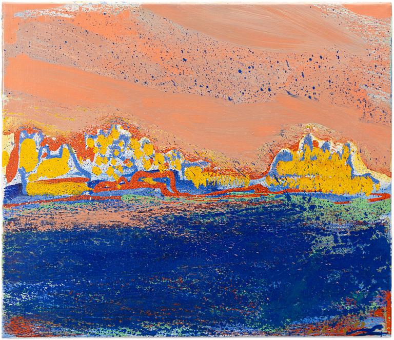 Peter Nyborg, "Helsingör set fra havet".