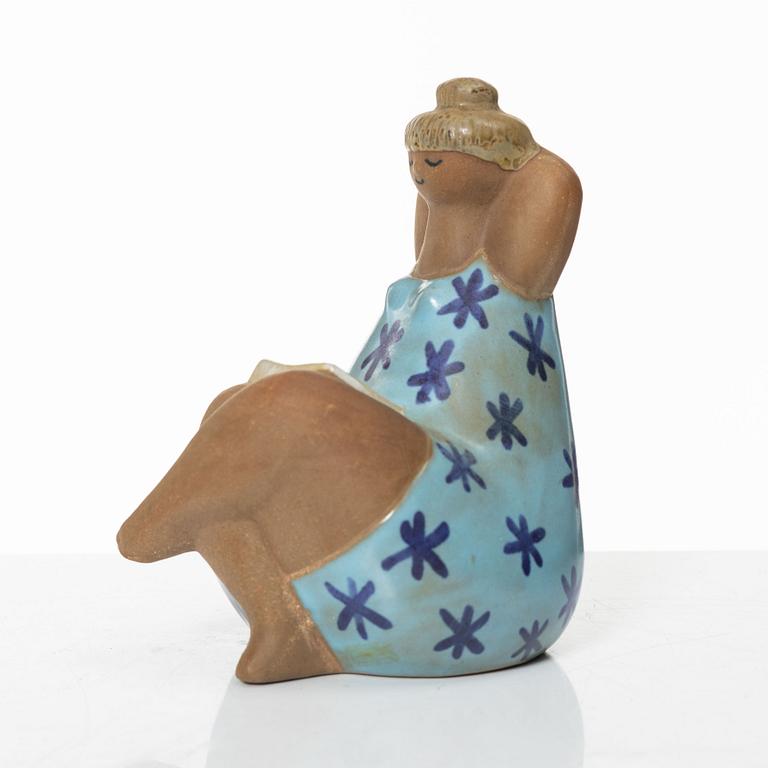Lisa Larson, an 'Emma' stoneware figurine, Gustavsberg.