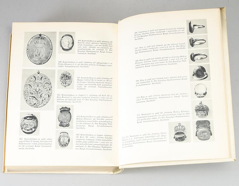 BÖCKER, I-III, 3 volymer, "Svenskt Silversmide", "1520-1850", "1700-1780" samt "1780-1850".