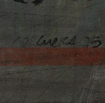 FRANCISCO CORCUERA, olja på duk, signerad och numrerad  75.