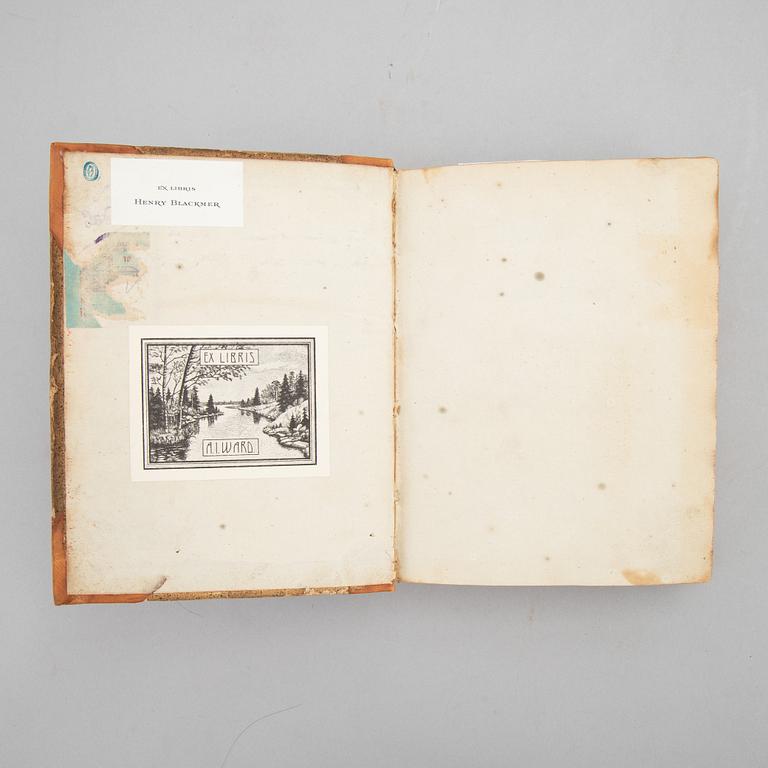 Struys’ resor, med karta och 19 graverade planscher. Proveniens: Henry Blackmer.