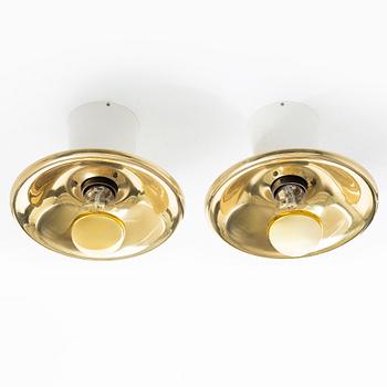 Josef Frank, Ceiling lamps, a pair, model 2162, Svenskt Tenn.