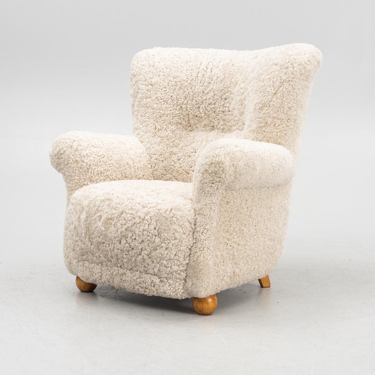 Fåtölj, Swedish Modern, omkring 1900-talets mitt.
