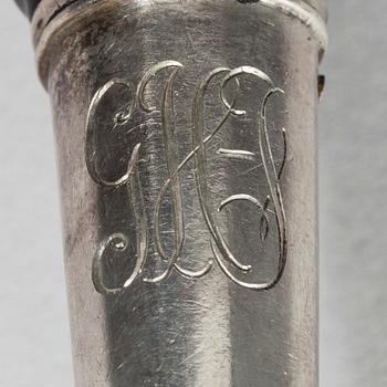 KAUHA, hopeaa, Kokkola, Johan Niclas Chorin 1828-1871.