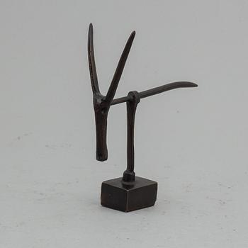 KG BEJEMARK, sculpture, bronze, signed KGB.