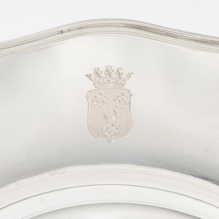 Fat, silver, MGAB, Uppsala 1939, med Hamiltons vapen.