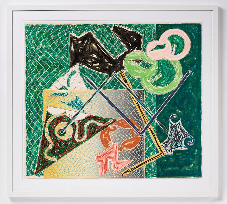 Frank Stella, "Shards V".