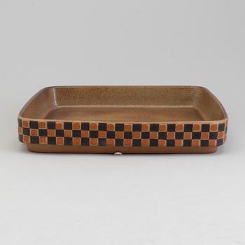 STIG LINDBERG, a 'Silur' earthenware dish from Gustavsberg.