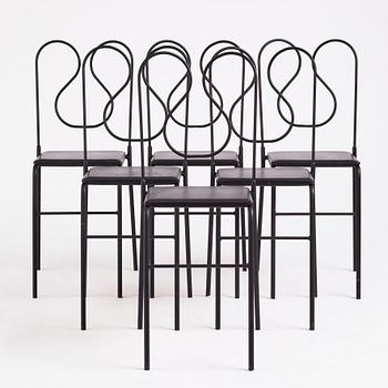 Jonas Bohlin, a set of 6 'Liv' chairs, Jonas Bohlin Design AB, Stockholm, post 1997.