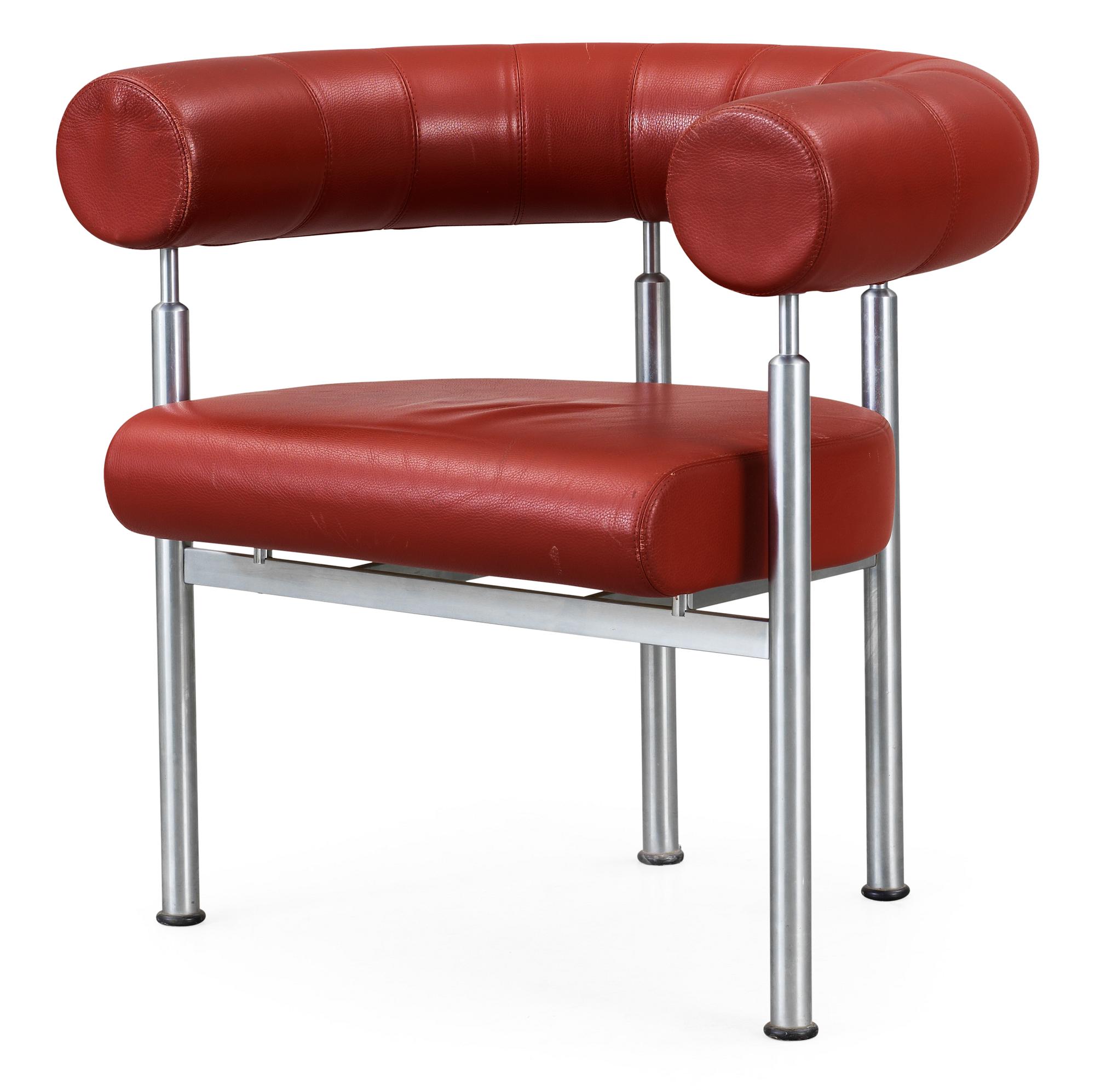 A Johannes Foersom & Peter Hiort-Lorenzen easy chair 'Cobra', Erik Jørgensen, Denmark.