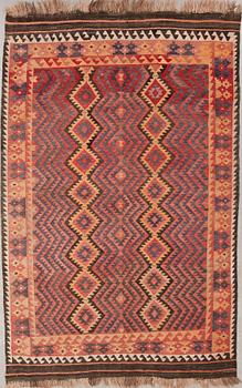 KELIM, orientalisk, 1900-talets slut, ca 225 X 144 cm.