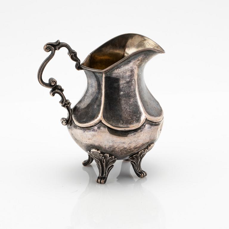 Kanna, silver, G.T.F., Stockholm, 1856.