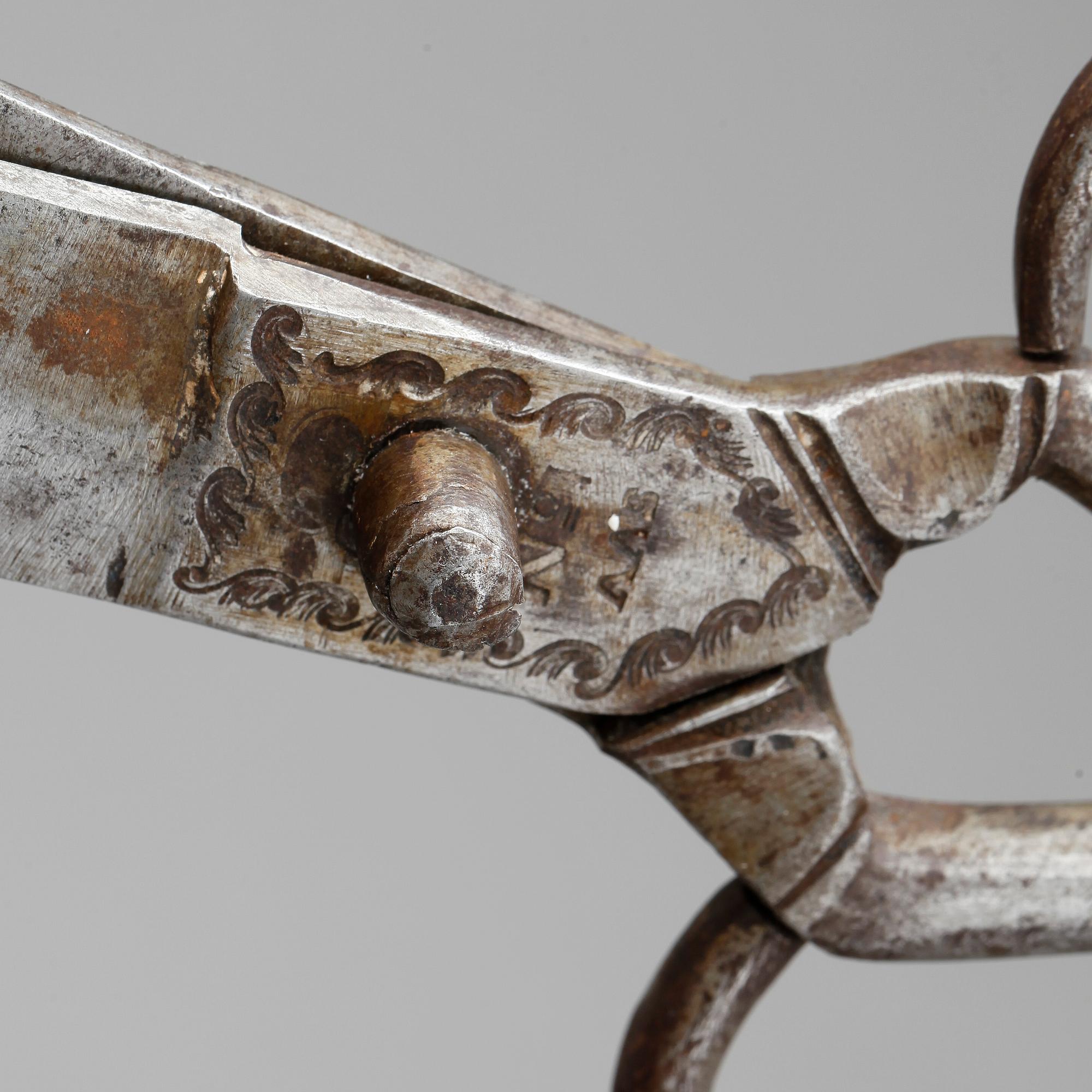 PARTI SAXAR, 6 st, däribland B & D Liberg, 1800-tal.