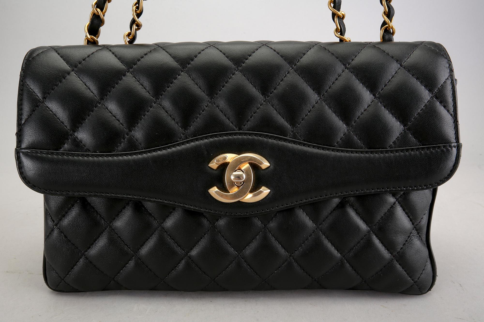 A Chanel flap bag 2018.