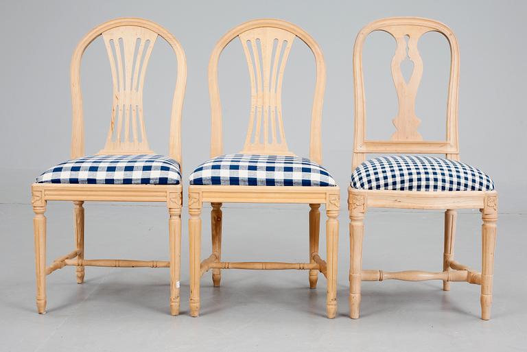 STOLAR, 2+1, bl.a. "Hallunda" ur Ikeas 1700-tals serie. 1990-tal.