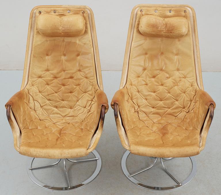 FÅTÖLJER, ett par, "Jetson" Bruno Mathsson.