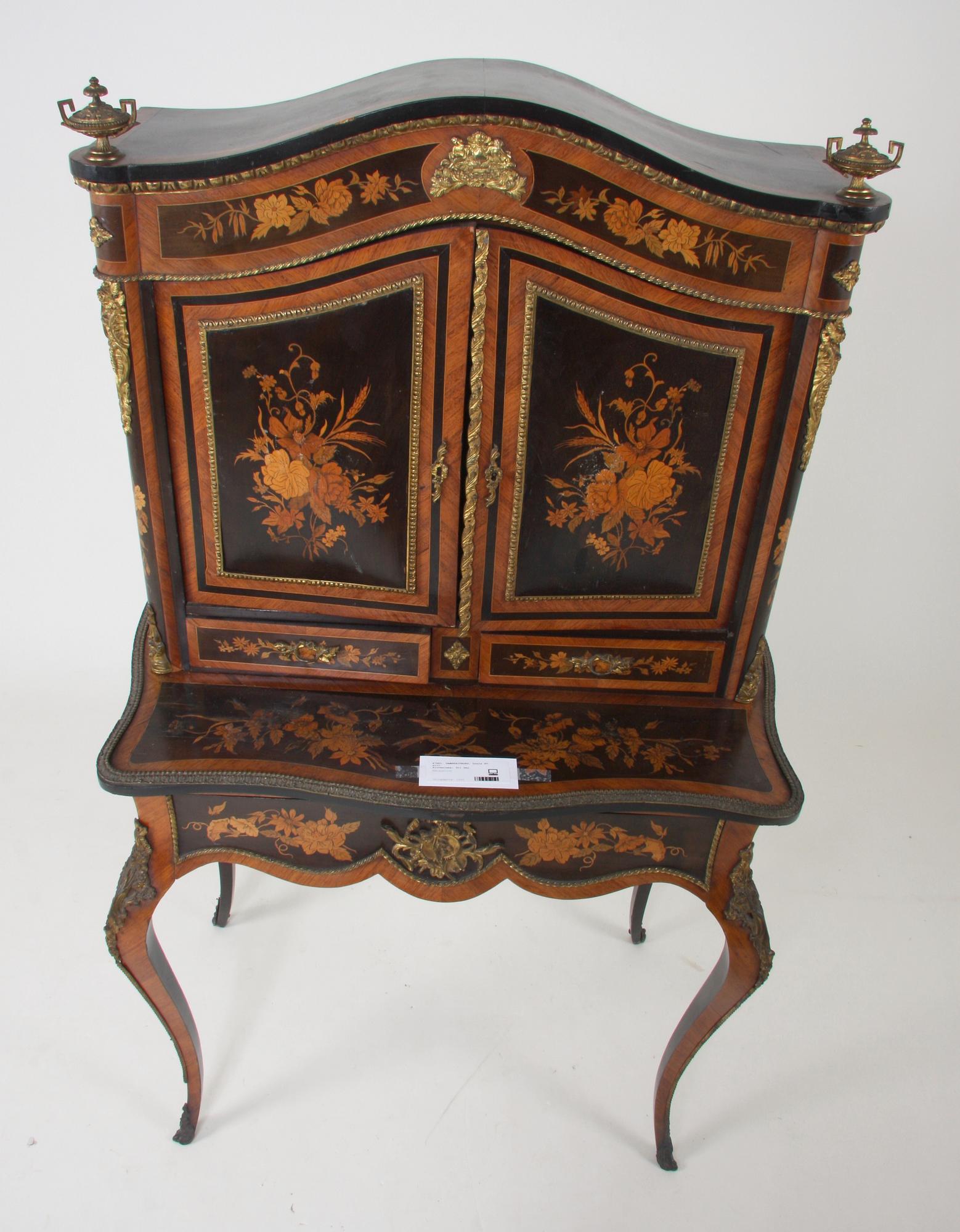 DAMSKRIVBORD, Louis XV-stil.
Proveniens: Git Gay.