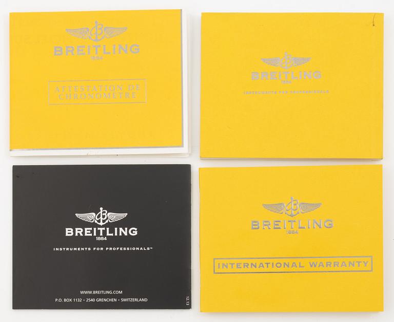 Breitling, Chronomat Evolution, wristwatch, chronograph, 43.7 mm.