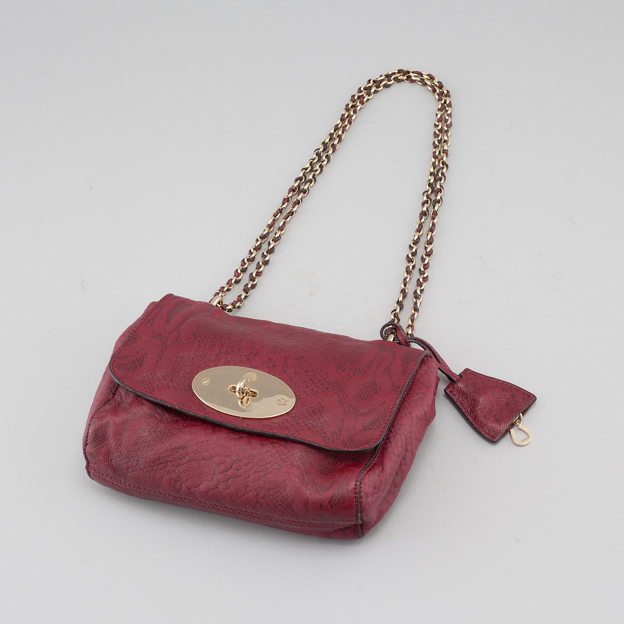 Bag "Lily Silky Snake" Mulberry.