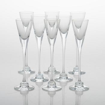 HEIKKI ORVOLA, A 51-piece set of 'Aurora' glassware for Iittala.