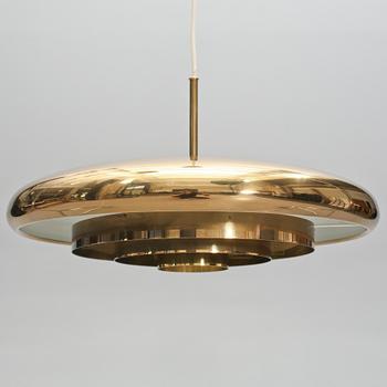 TAKLAMPA, Boréns, 1900-talets andra hälft, höjd ca 23 cm.