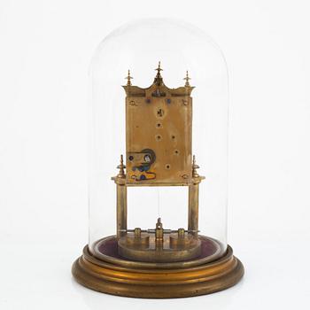 A mantel clock, circa 1900.