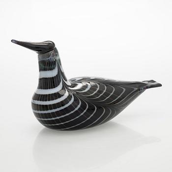 Oiva Toikka, lasilintu, signeerattu Oiva Toikka Nuutajärvi Notsjö, ja numeroitu 926/5000.