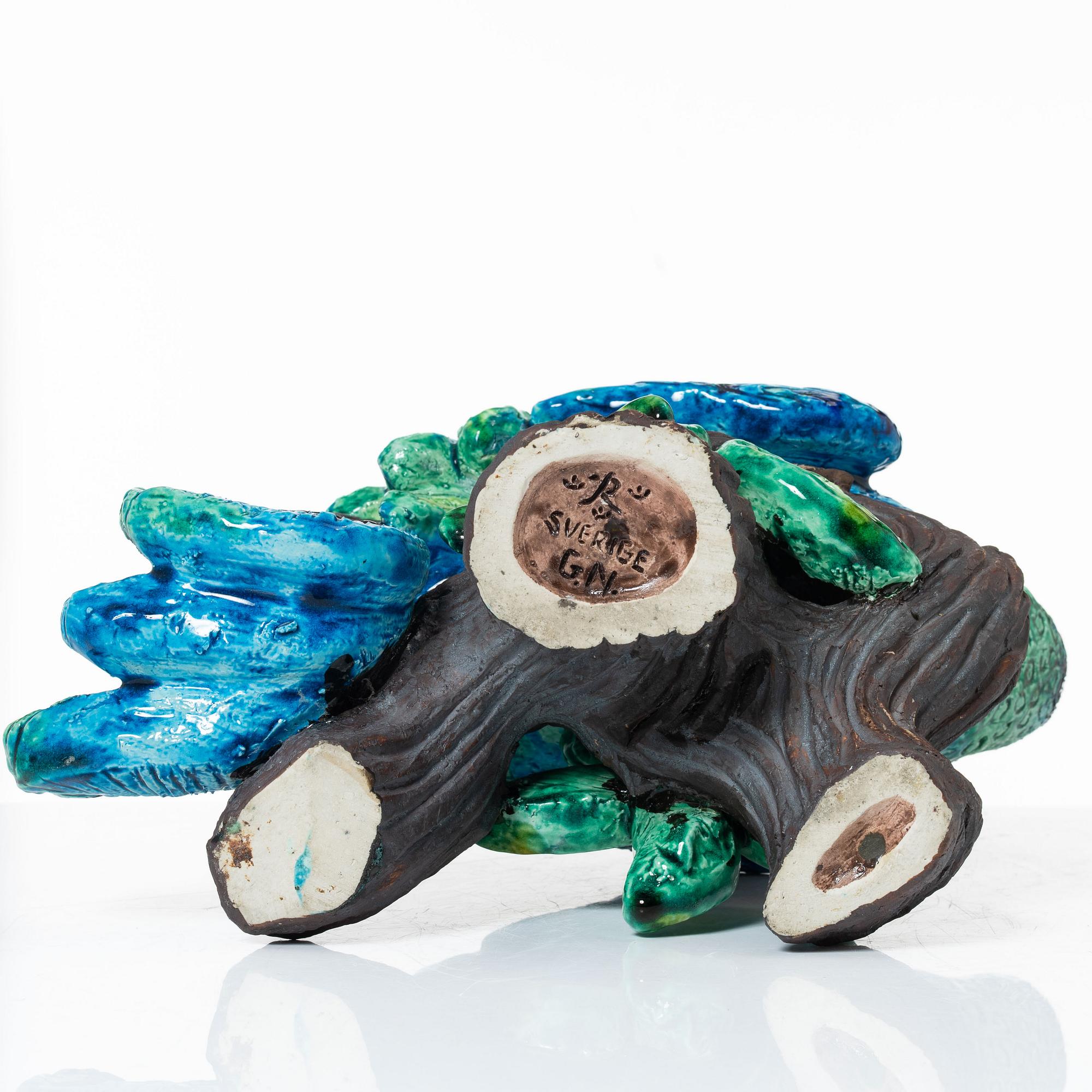 Gunnar Nylund, a stoneware sculpture, Rörstrand.