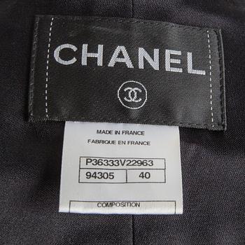 CHANEL, jacka, fransk storlek 40.