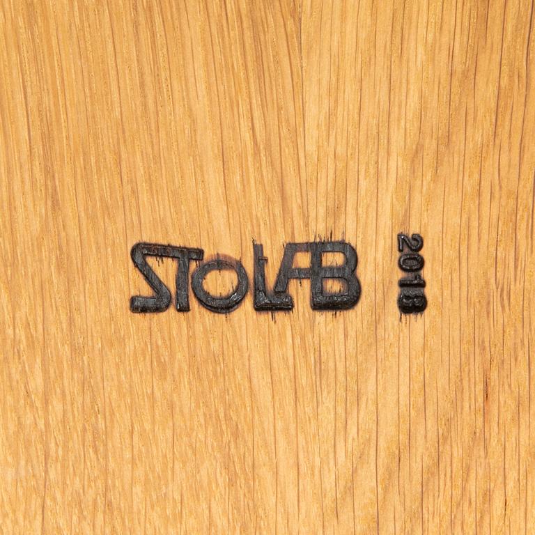 Jonas Lindvall, barstolar 4 st. "Miss Holly" 2000-tal.