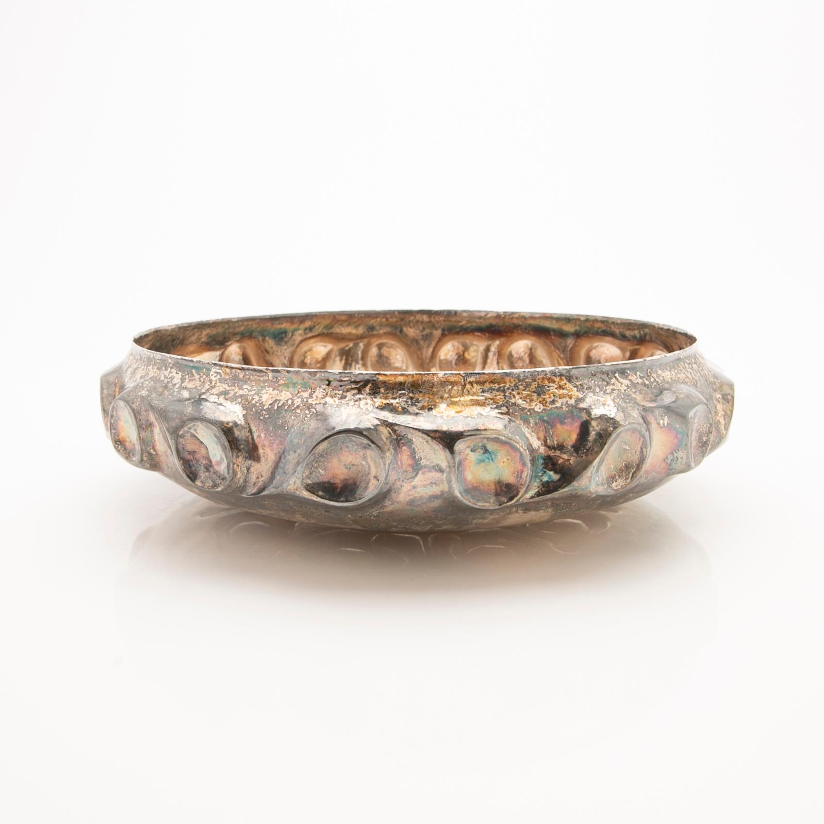 Eric Scott-Robbert, Bowl, silver, Trosa, 1969.