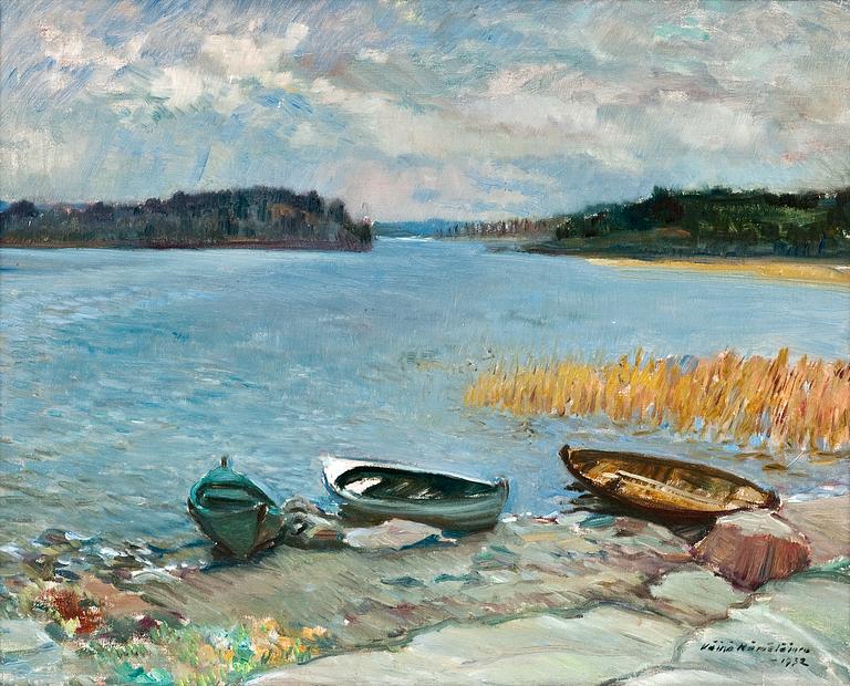 Väinö Hämäläinen, "LANDSCAPE FROM LAATOKKA".